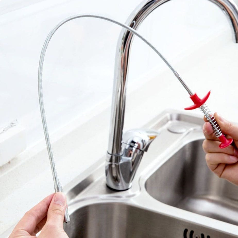 Drain Sink Spring Pipe, Dredging Tool, Drain Clog Tool, Cleaning Hook Water Tool With Claws, Clog Remover Cleaning Tool, Drain Sink Rod Drain Sink Spring Pipe, Dredging Tool, Drain Clog Tool, Cleaning Hook Water Tool With Claws, Clog Remover Cleaning Tool, Drain Sink Rod